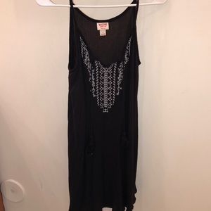 Black flowy sundress